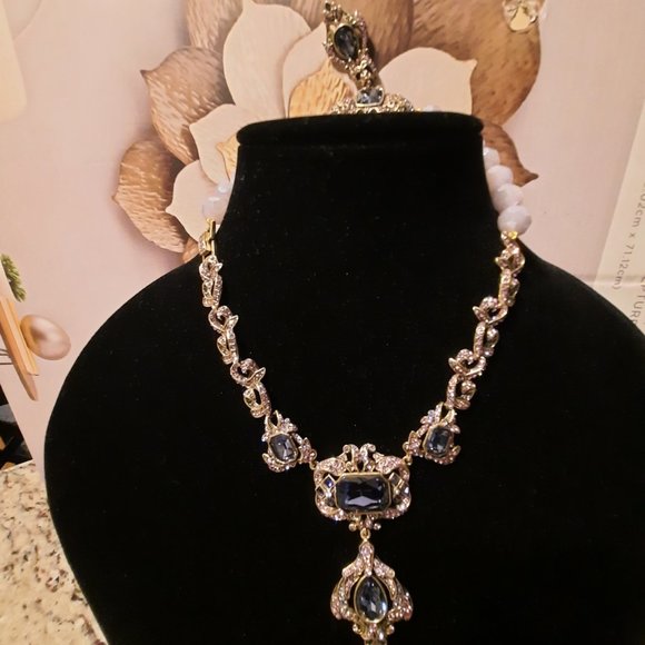 Heidi Daus opposite attract crystal necklace - Picture 1 of 6